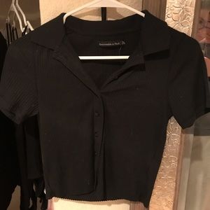 Button up black shirt